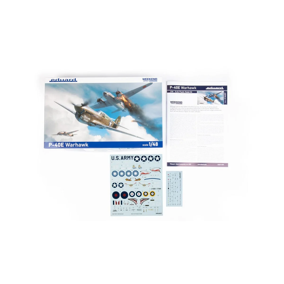 P-40E Warhawk, 1/48 - Eduard Plastic Kits 84207