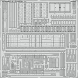 B-17F bomb bay, 1/48 - Eduard Accessories 491465 2