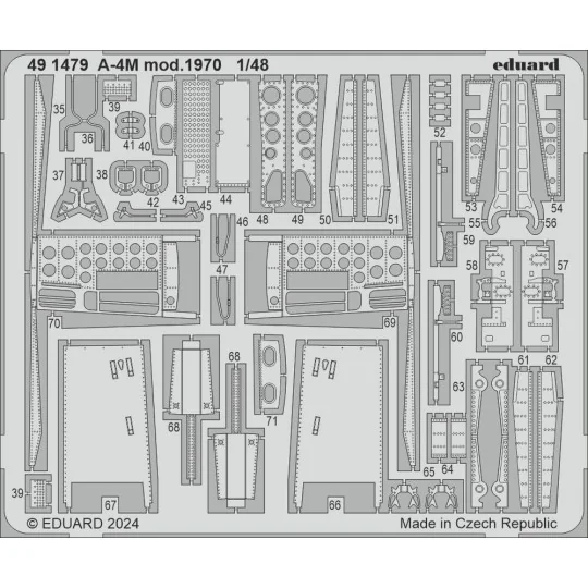 A-4M mod. 1970 MAGIC FACTORY, 1/48 - Eduard Accessories 491479