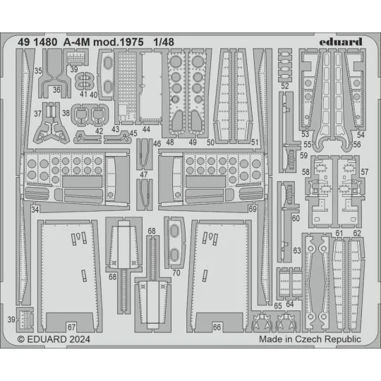 A-4M mod. 1975 MAGIC FACTORY, 1/48 - Eduard Accessories 491480