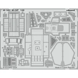 Mi-24P, 1/48 - Eduard Accessories 491482