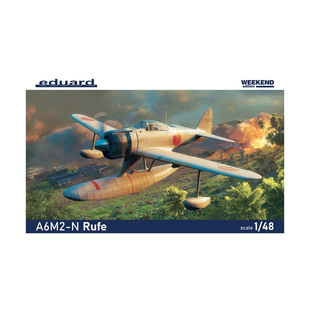 A6M2-N Rufe - Eduard Plastic Kits 84208