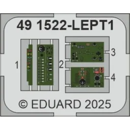 A6M2-K upgrade set EDUARD, 1/48 - Eduard Accessories 491522