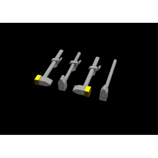WWII German tool set, 1/35 - Eduard Accessories SIN635001