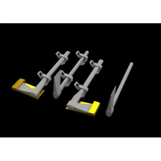 WWII German tool set, 1/35 - Eduard Accessories SIN635001