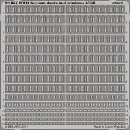 WWII German doors and windows - Eduard Accessories 99057
