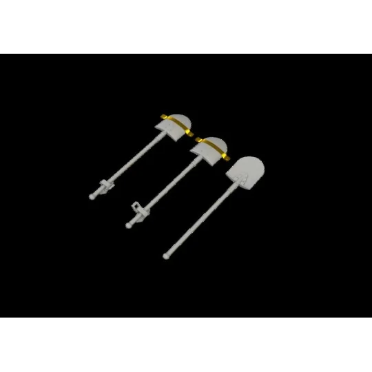 WWII German tool set, 1/35 - Eduard Accessories SIN635001