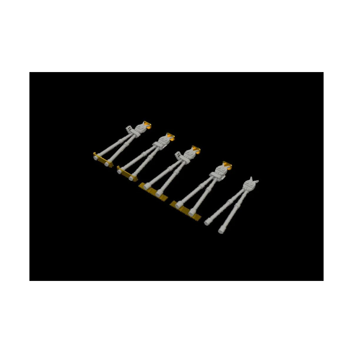 WWII German tool set, 1/35 - Eduard Accessories SIN635001