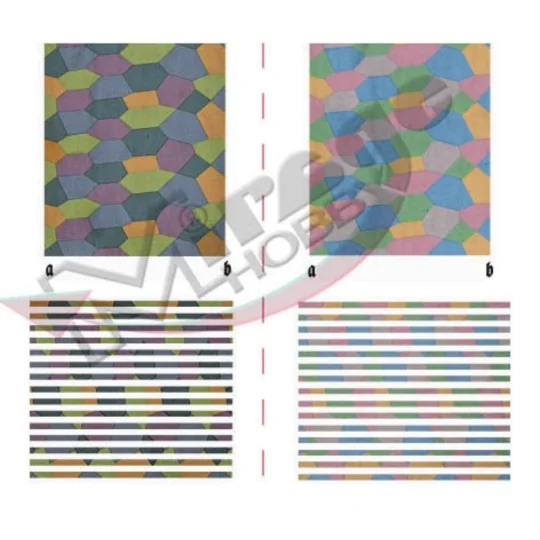 Lozenge Day, five color, dark & light, 1/48 - Mirage Hobby D0003