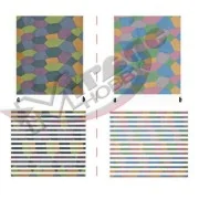 Lozenge Day, five color, dark & light - Mirage Hobby D0003