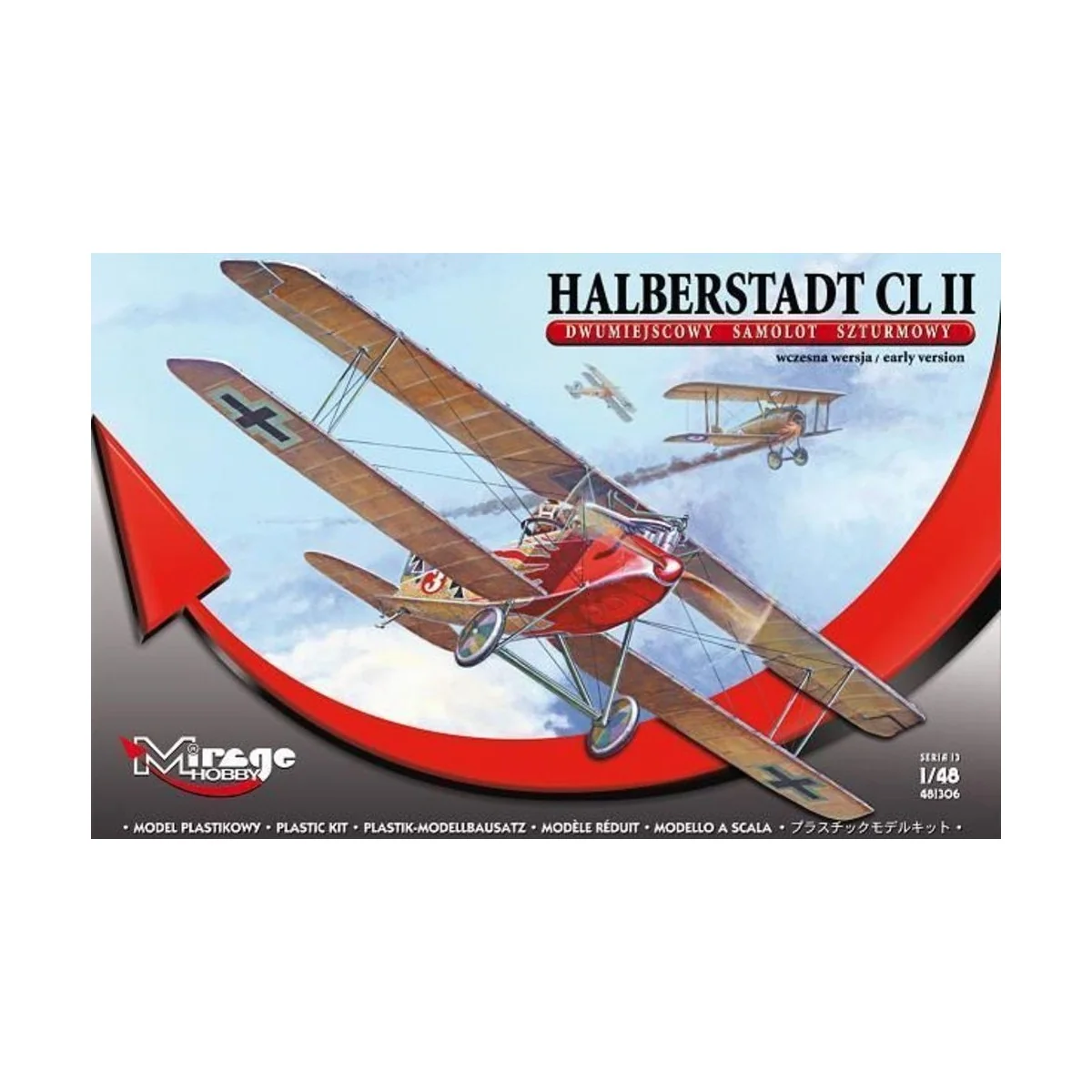Halberstadt CL II - Mirage Hobby 481306