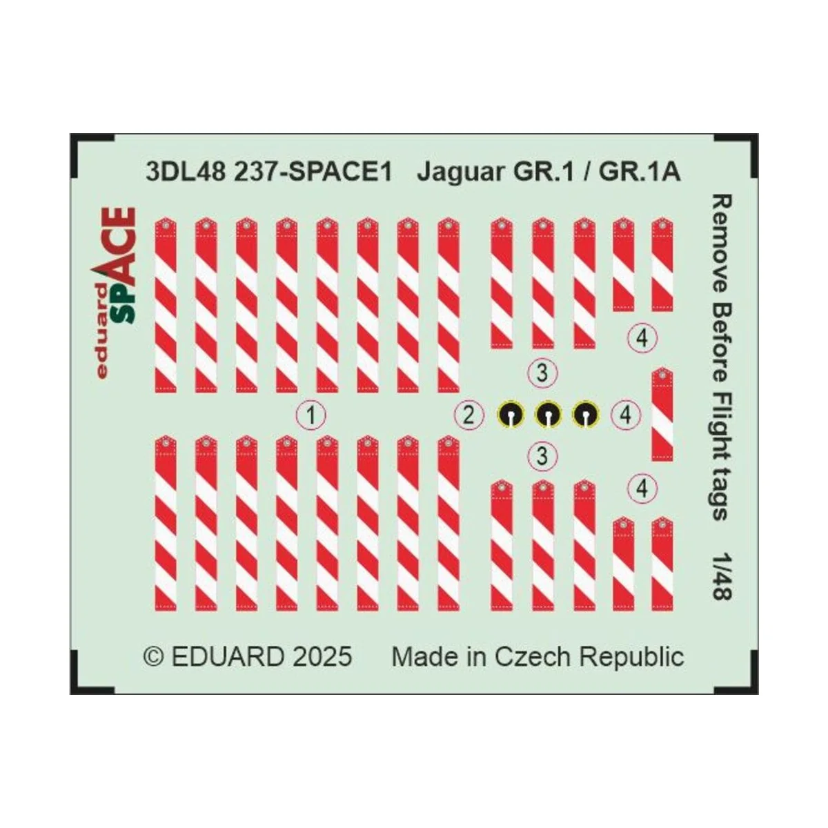 Jaguar GR.1A for Airfix, 1/48 - Eduard Accessories SIN648147