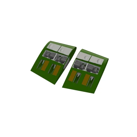 Hurricane Mk.IIc w/ rounded exhausts for Arma Hobby, 1/48 - Eduard ...