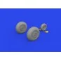B-26B wheels, 1/48 - Eduard Accessories 6481011
