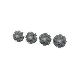 B-24J engines PRINT HOBBY BOSS, 1/48 - Eduard Accessories 6481029