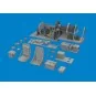 P-51B Birdcage canopy cockpit PRINT EDUARD, 1/48 - Eduard Accessori...