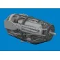 P-38F/G left engine PRINT, 1/48 - Eduard Accessories 6481036