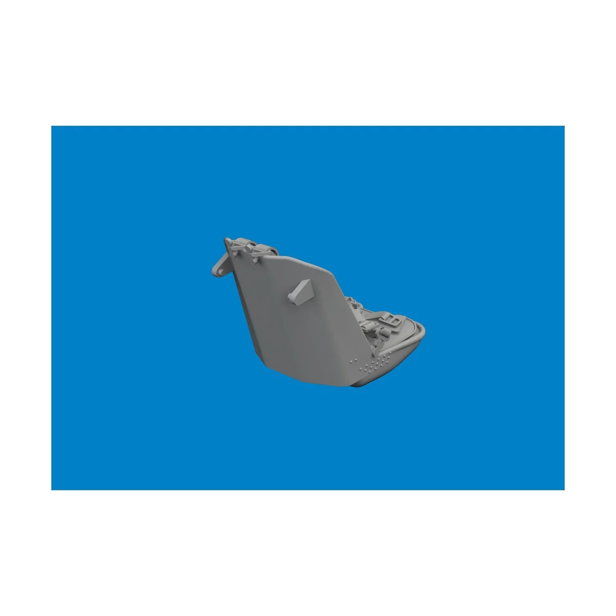 Fw 190A seat w/ integral belts PRINT EDUARD, 1/48 - Eduard Accessor...