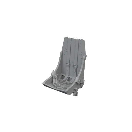 P-51B/C seat w/ integral belts Type 2 PRINT EDUARD, 1/48 - Eduard A...