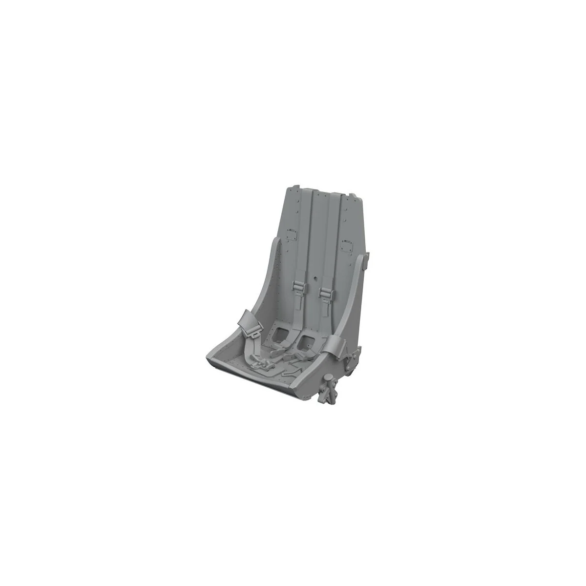 P-51B/C seat w/ integral belts Type 2 PRINT EDUARD, 1/48 - Eduard A...