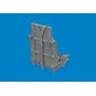 P-51B/C seat w/ integral belts Type 1 PRINT, 1/48 - Eduard Accessor...
