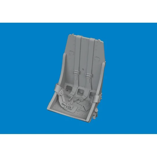 P-51B/C seat w/ integral belts Type 2 PRINT EDUARD, 1/48 - Eduard A...