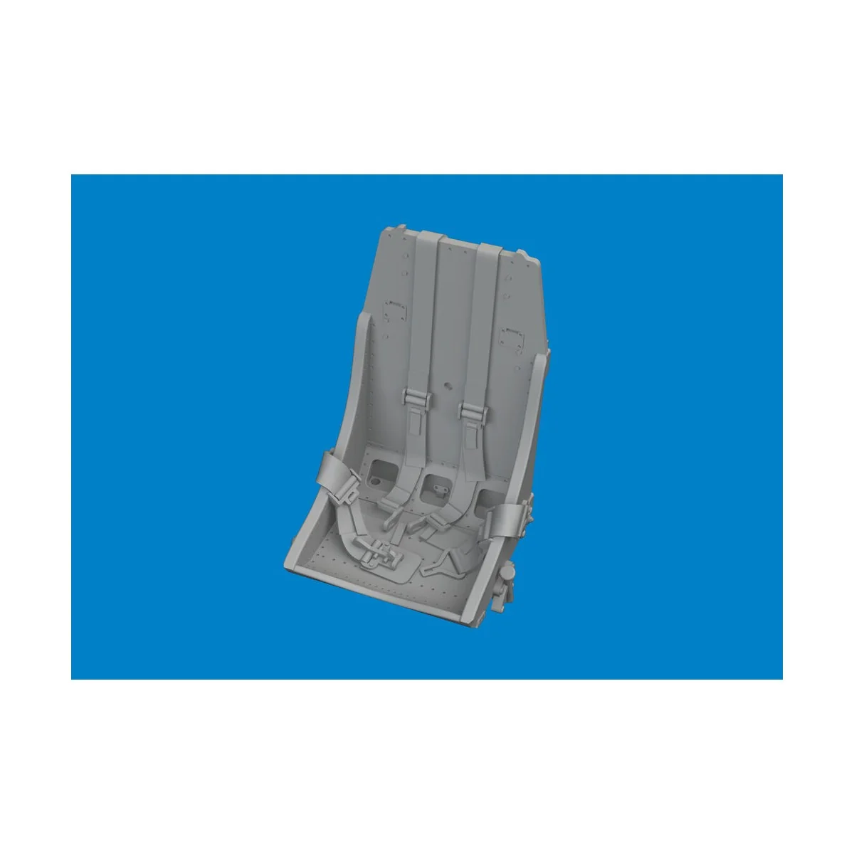 P-51B/C seat w/ integral belts Type 2 PRINT EDUARD, 1/48 - Eduard A...