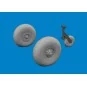 SM.79 wheels FLASHBACK, 1/48 - Eduard Accessories 6481042