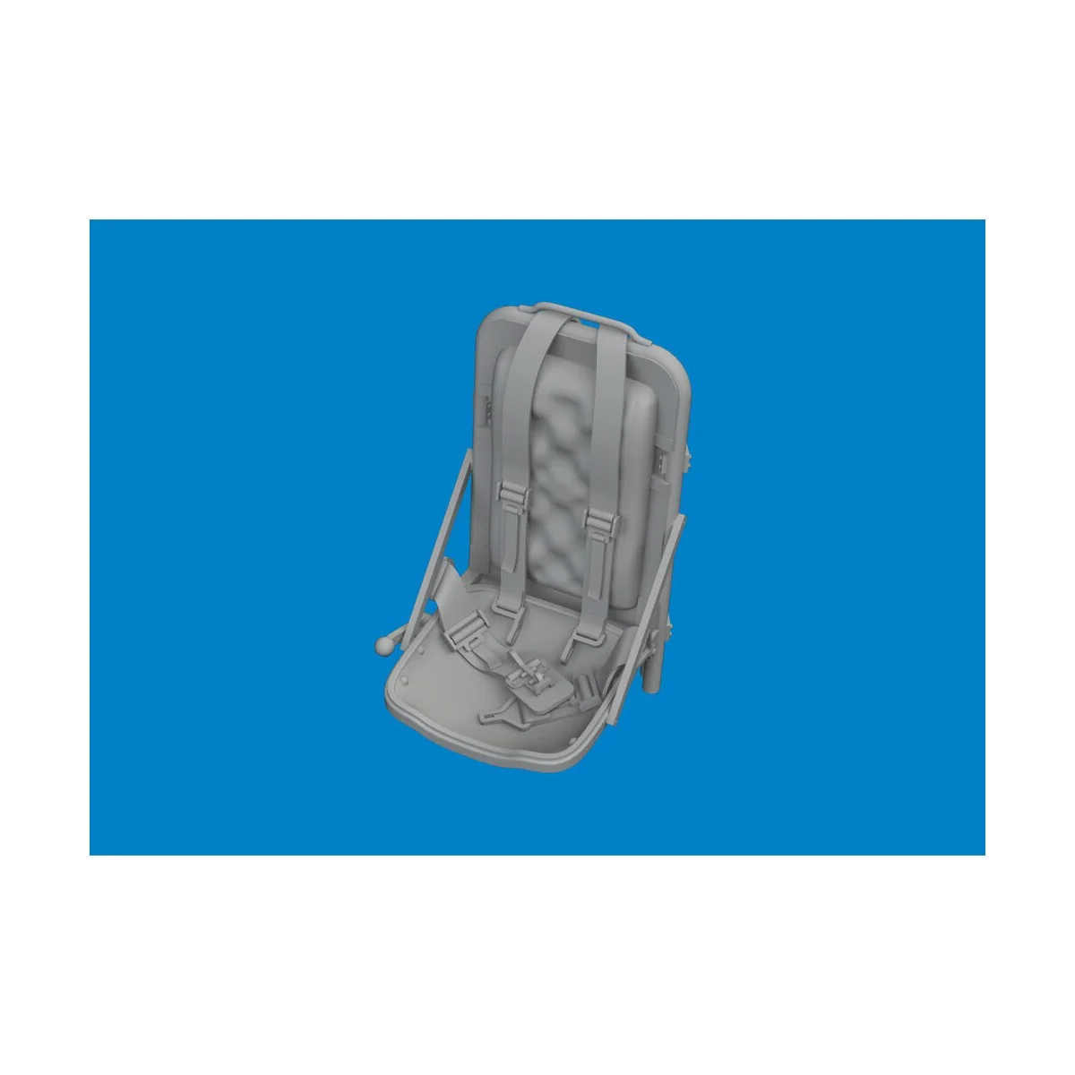 P-51B/C seat w/ integral belts Type 3 PRINT EDUARD, 1/48 - Eduard A...