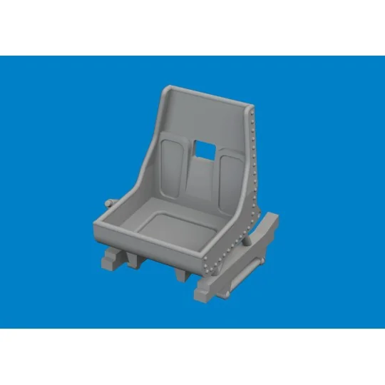 Bulldog seat PRINT, 1/48 - Eduard Accessories 6481046