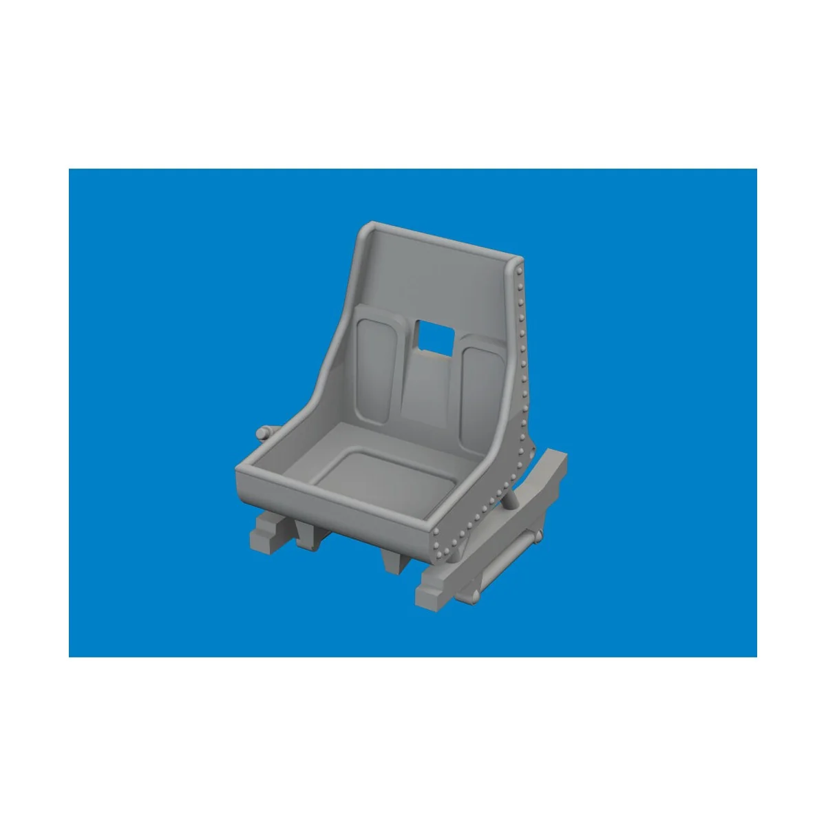 Bulldog seat PRINT, 1/48 - Eduard Accessories 6481046