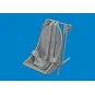 F4U-1A seat w/ integral belts PRINT, 1/48 - Eduard Accessories 6481047