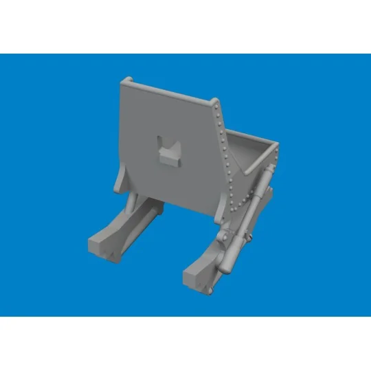 Bulldog seat PRINT, 1/48 - Eduard Accessories 6481046