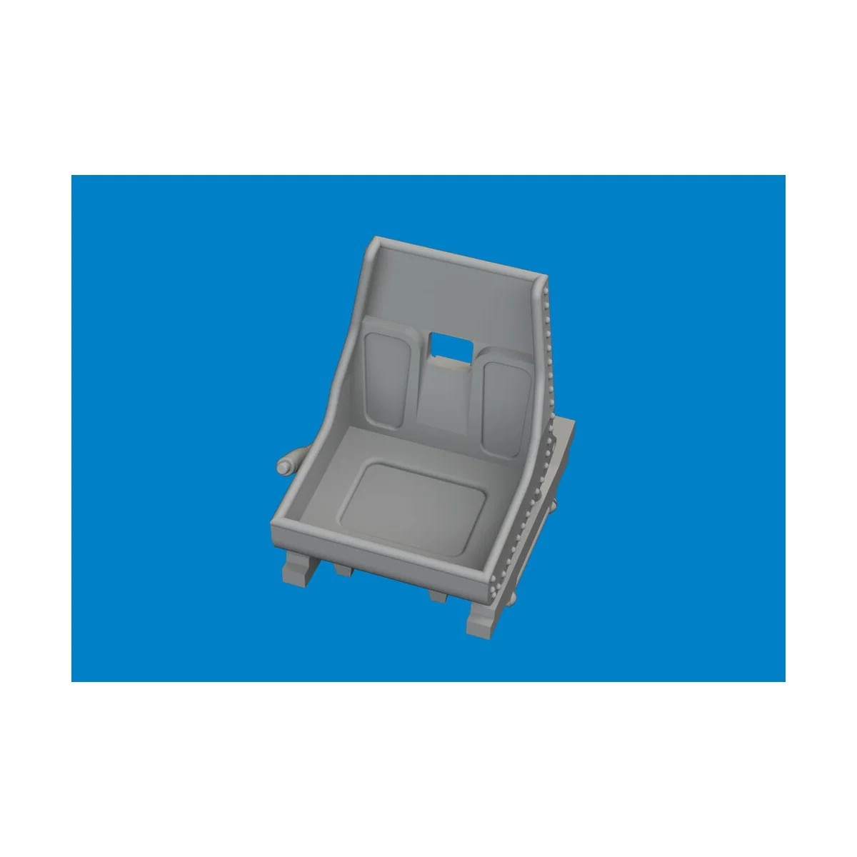 Bulldog seat PRINT, 1/48 - Eduard Accessories 6481046