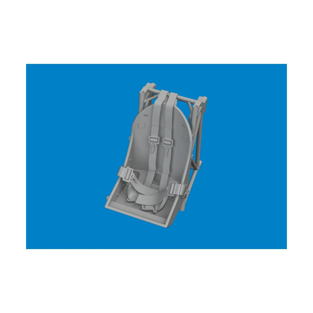 F4U-2 seat w/ integral belts PRINT, 1/48 - Eduard Accessories 6481048