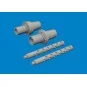 P-39 gun barrels, 1/48 - Eduard Accessories 6481053
