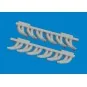 P-39 exhaust stacks fishtail PRINT, 1/48 - Eduard Accessories 6481049