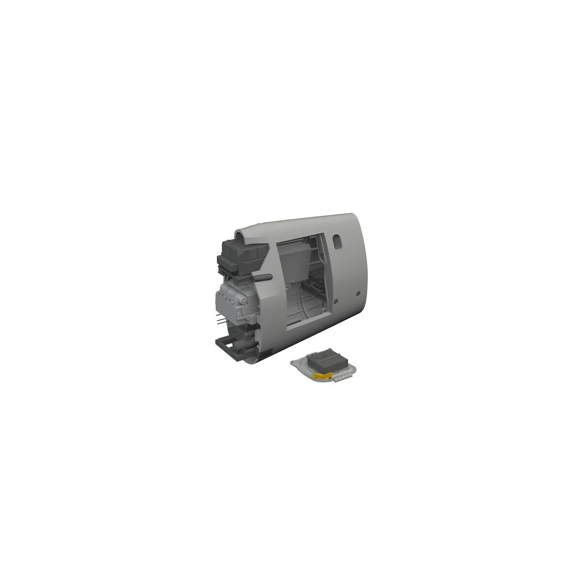 P-40E radio compartment PRINT EDUARD, 1/48 - Eduard Accessories 648...