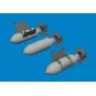 P-40 500lb M64 US bombs EDUARD, 1/48 - Eduard Accessories 6481079
