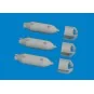 P-40 100lb M30 US bombs PRINT EDUARD, 1/48 - Eduard Accessories 648...