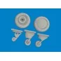 F4F-4 wheels late ACADEMY, 1/48 - Eduard Accessories 6481090