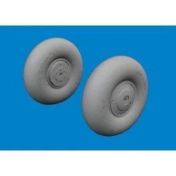 Ki-115 wheels for Eduard, 1/48 - Eduard Accessories 6481116