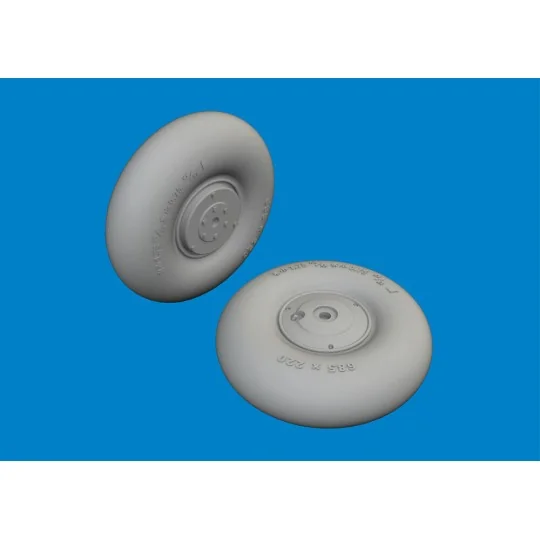 Ki-115 wheels for Eduard, 1/48 - Eduard Accessories 6481116