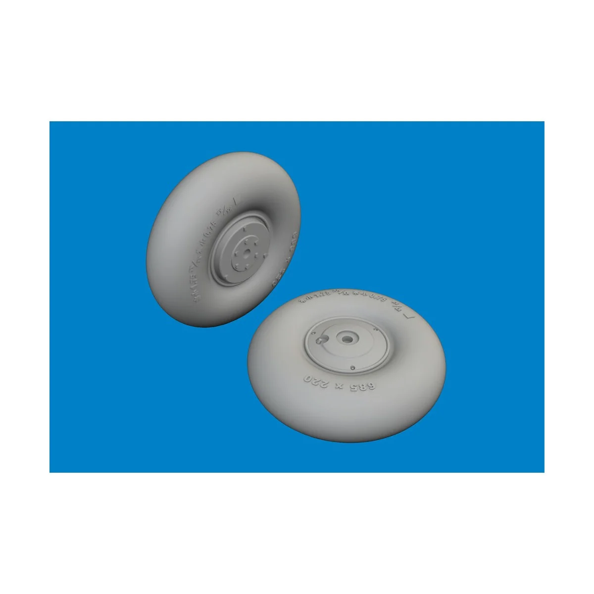 Ki-115 wheels for Eduard, 1/48 - Eduard Accessories 6481116