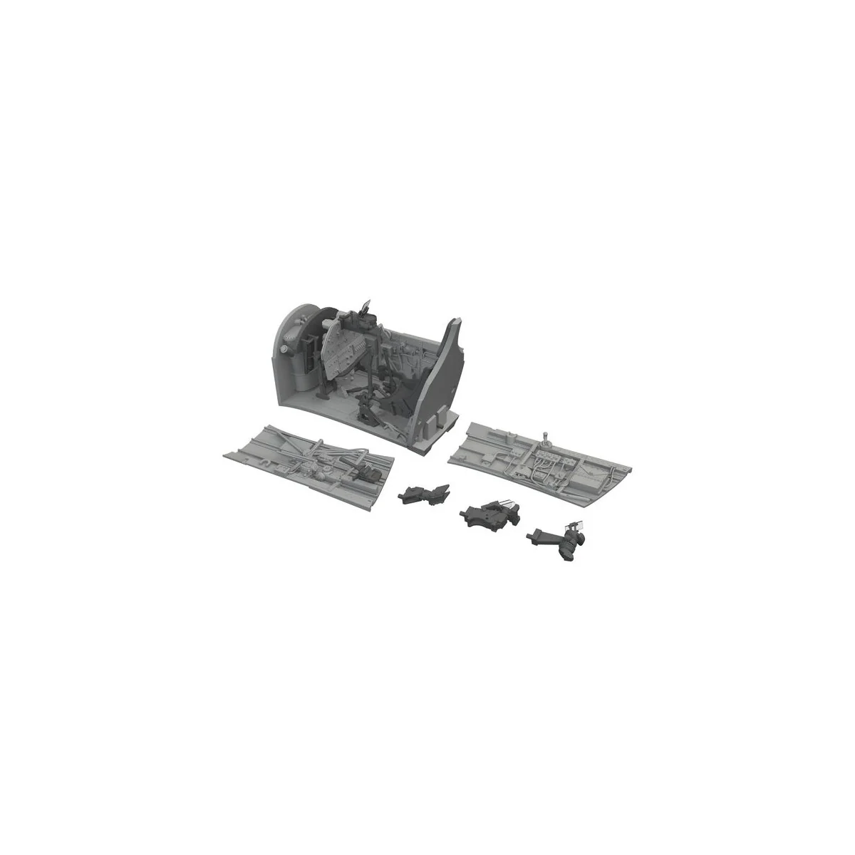P-40E cockpit w/ late seat PRINT EDUARD, 1/48 - Eduard Accessories ...