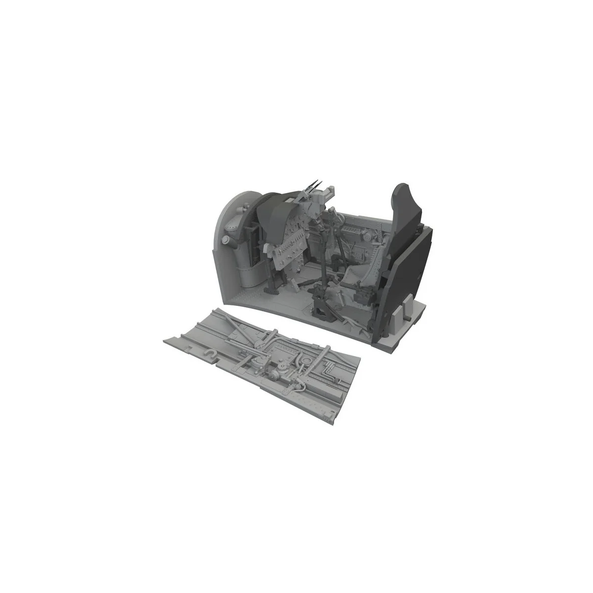 P-40N cockpit PRINT EDUARD, 1/48 - Eduard Accessories 6481132
