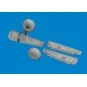 P-40N tail wheel bay PRINT 1/48 for Eduard, 1/48 - Eduard Accessori...