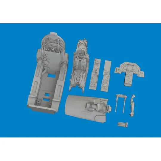 Jaguar GR.1 cockpit PRINT 1/48 for Airfix, 1/48 - Eduard Accessorie...