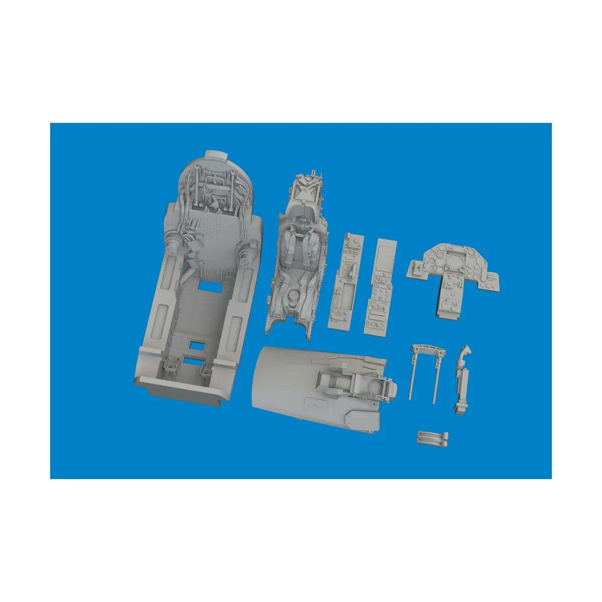 Jaguar GR.1 cockpit PRINT 1/48 for Airfix, 1/48 - Eduard Accessorie...