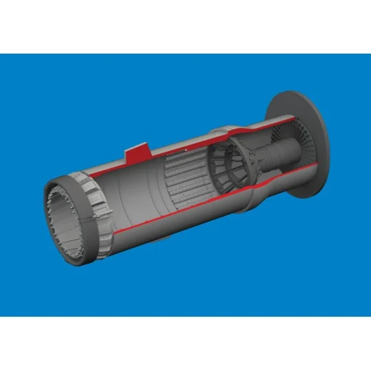 MiG-21F exhaust nozzle PRINT for Eduard, 1/48 - Eduard Accessories ...